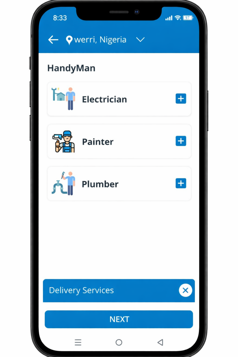 You can find plumbers and electricians on Paddim 24/7.
